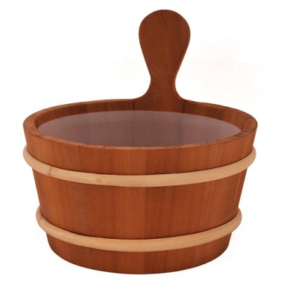 Ведро (ушат) Sawo 340-EP с пластиковой вставкой