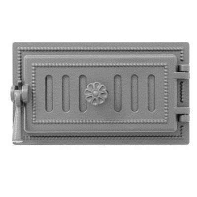 Дверка Везувий поддувальная 236 (не крашенная)