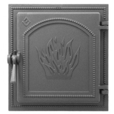 Дверка каминная Везувий 271 цвет антрацит