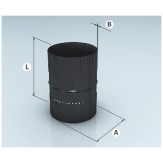 Адаптер котла Agni эмалированный ПП d=115 сталь 0,8мм