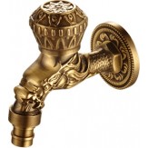 Кран для турецкой бани Bronze de lux бронза 1/2" (Длина 93 мм) арт 21978)