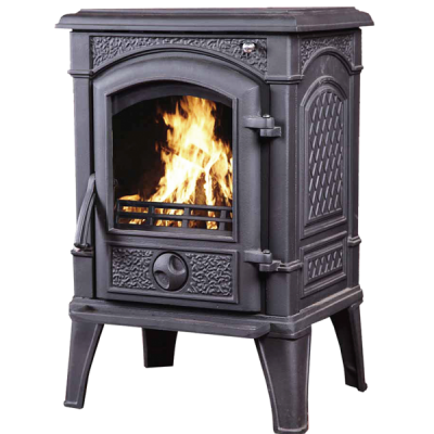 Печь-камин EuroCom Sven Black