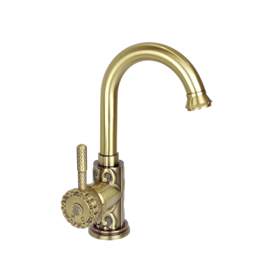 Смеситель на раковину Bronze de lux однорычажный арт. 10127 коллекция Windsor