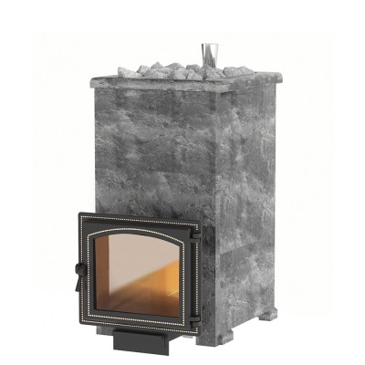 Печь для бани в облицовке Легенда Русский пар 30 (240) Талькохлорит S-40