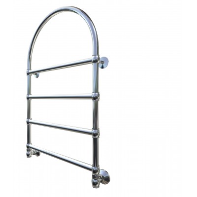 Водяной полотенцесушитель 800×500 Лира Bronze de Luxe (Хром)