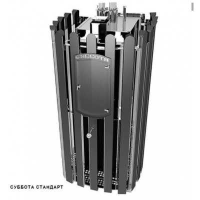 Дровяная паротермальная печь для бани Суббота Стандарт