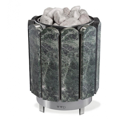 Электрическая печь ИнжКомЦентр Премьера 15 квт серпентинит премиум