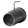 Стартовый дымоход ProMetall 115-136 с ревизией и шибером