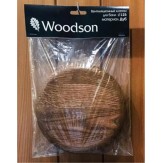 Клапан вентиляционный Woodson ф125 дуб