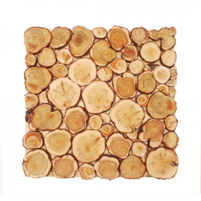 Панно из спилов можжевельника 700x700