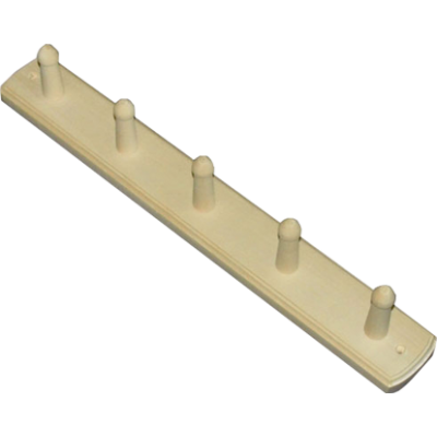 Вешалка для бани и сауны 5 крючков 