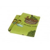 Простыня для бани и сауны хлопок 200*150 с рисунком (арт.840000)