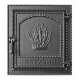Дверка каминная Везувий 211 цвет антрацит
