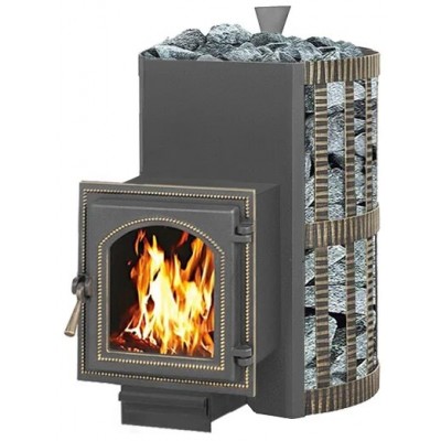 Везувий Скиф П/Г Ковка (220) печь для бани с парогенератором