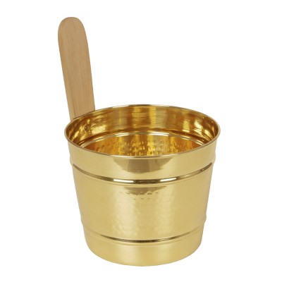 Шайка 4л Латунь Русский пар