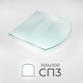 Стекло напольное СП3 под печь 1100*1100