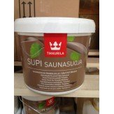Пропитка антисептическая Supi Saunasuoja для стен и потолка, Финляндия, объем 2.7л