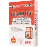 Шамот каолиновый "Терракот" тонкомолотый, 20 кг