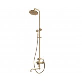 Комплект для душа с длинным изливом Цветок Bronze de lux арт.10120DF/1 коллекция Windsor