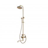 Комплект для душа с длинным изливом Круг Bronze de lux арт. 10120DR коллекция Windsor