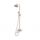 Комплект двухручковый для ванны и душа Bronze de lux арт. 10121DF/1 лейка цветок