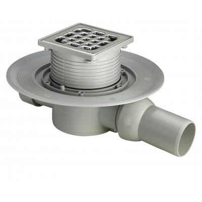 Трап горизонтальный с гидрозатвором Viega арт 557119