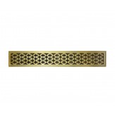Сливной трап Bronze de lux 85*500 бронза арт 80522BR