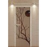 Стеклянная дверь в баню Profi бронза 190х70