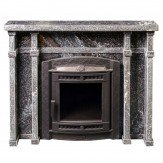 Портал для печей Атмосфера из натурального камня (амфиболит)