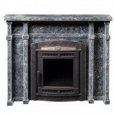 Портал для печей Атмосфера из натурального камня пироксенита