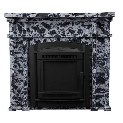 Портал для печей Атмосфера из натурального камня (пироксенит элит) 