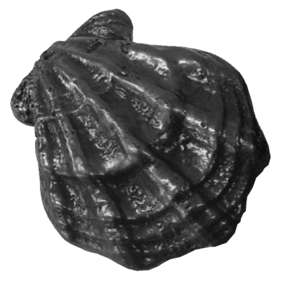 Камень чугунный для бани Ракушка малая КЧР-3 упаковка 8 шт