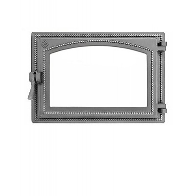 Дверка каминная Везувий 230 не крашенная, без стекла