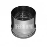 Заглушка для ревизии (внутренняя) Ferrum Ф=250 мм из стали AISI 430 0,5мм