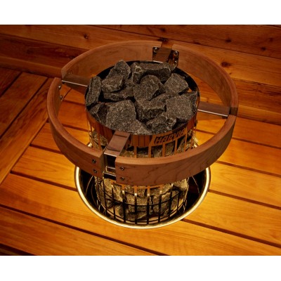 Защитное ограждение Harvia  HPC3L девянное с LCD подсветкой (для Cilindro 7и 9)