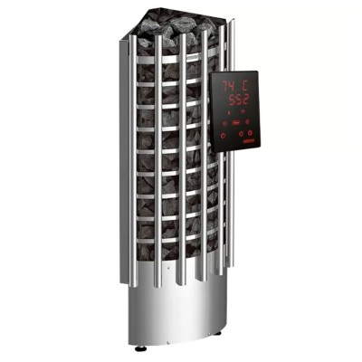 Электрическая печь Harvia Glow Corner TRC70XE, пульт в комплекте