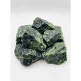 Змеевик колотый крупная фракция 1 кг,  комплект камней 10кг