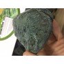 Нефрит шлифованный мелкая фракция (темно-зелёный) для бани и сауны, 1 кг