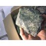 Змеевик галтованный средняя фракция 1 кг,  комплект камней 10кг