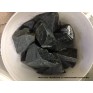 Нефрит колото-пиленный Жадебест (тёмно-болотный) для бани и сауны, 1 кг отборный