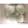 Фарфоровые шары для бани d=60 мм для бани и сауны, 1 кг