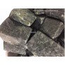 Нефрит кубики полированные Отборные Жадебест для бани и сауны, 1 кг