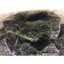 Нефрит обвалованный крупная фракция (тёмно-болотный) для бани и сауны, 1 кг