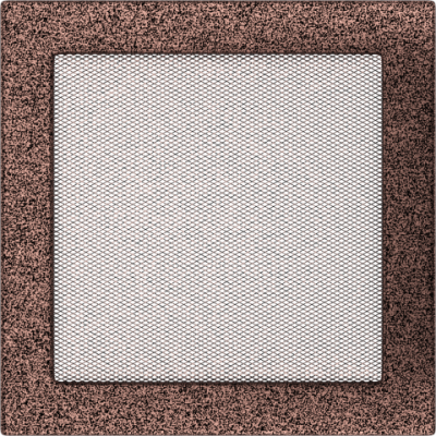 Вентиляционная решетка Kratki Латунь (22*22) 22M