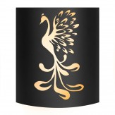 Абажур для бани и сауны Black (AISI 430) тип 7 "Жар-птица"