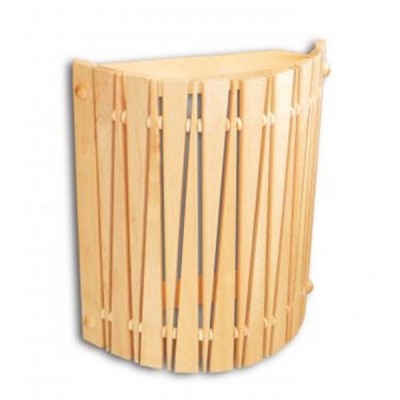 Абажур для бани и сауны угловой треугольный А-10