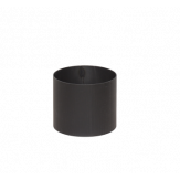 Дымоход Lava черный сталь 2 мм гильза d=180 мм ПП