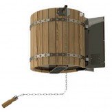 Обливное устройство Ливень термо древесина 36л AISI 439 1 мм