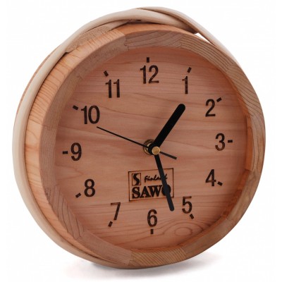 Часы для бани и сауны Sawo 531-D, кедр (устанавливаются в предбаннике)
