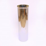 Труба-сэндвич Ferrum 1,0 м AISI 430 0,5 мм +оцинк. Ф110*200